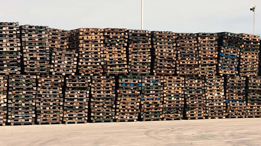 >Guarda de pallets / Plan de entregas